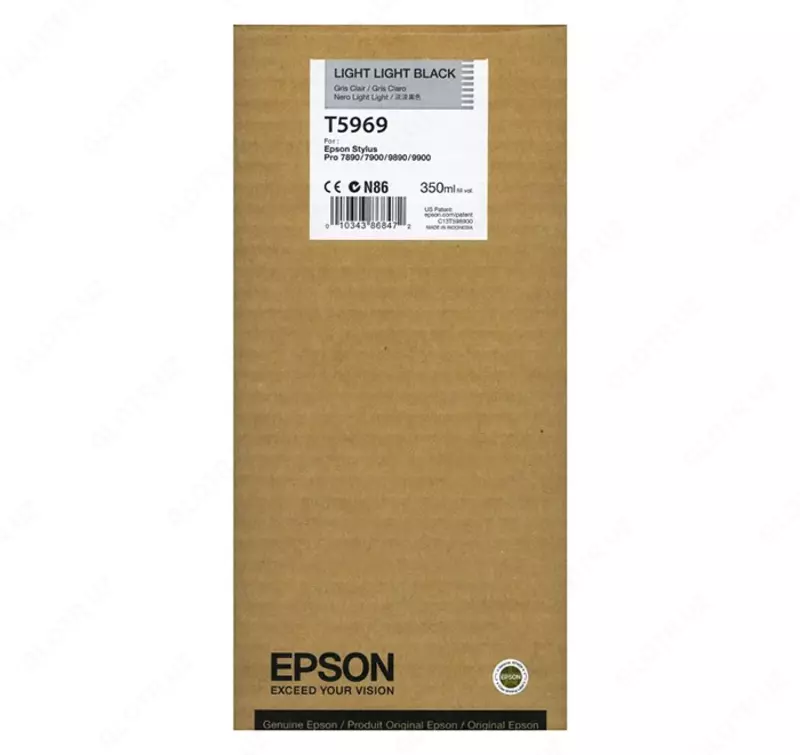 Kartrij Epson T5969 C13T596900 Light Light Black 350ml