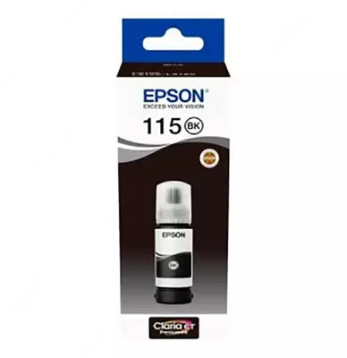 Чернила Epson 115 EcoTank BL Pigment Black L8160/8180