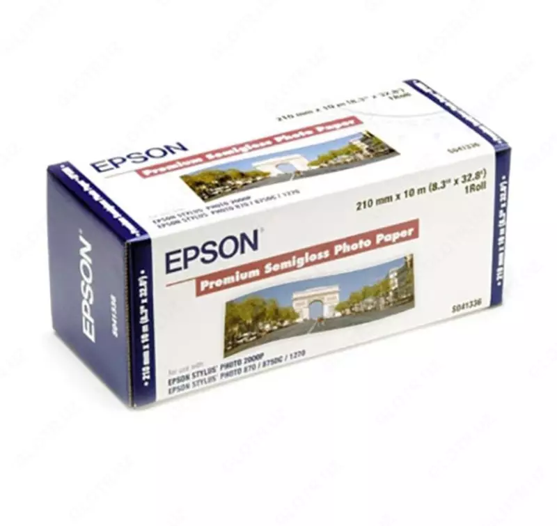 Бумага рулонная C13S041336 Epson Premium Semigloss Photo Paper 210мм x 10м 251г/м2
