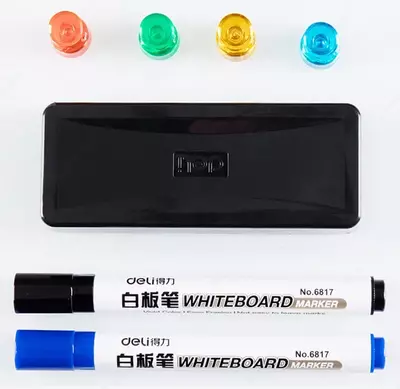 Доска магнитно-маркерная Deli 8735B 60*90