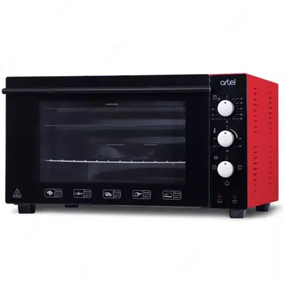 Mini pechka Artel 4218E qora /qora/qizil (chiroqli)