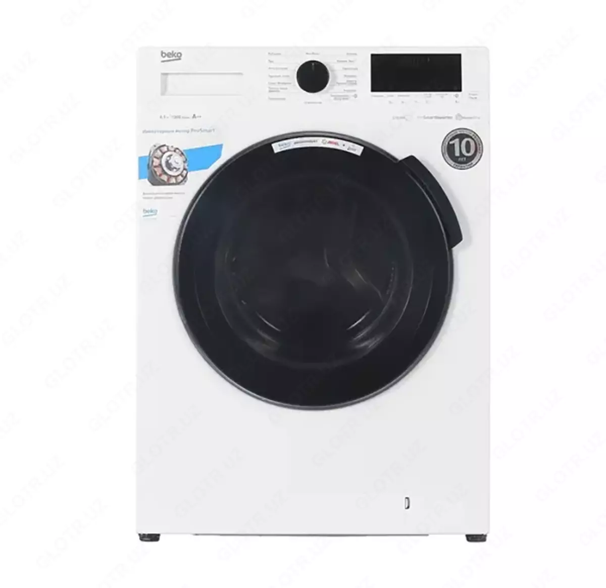 Стиральная машина BEKO WSPE6H616W 6.5 кг, цена 3 905 550 сум от Mytech.uz,  купить в Ташкенте, Узбекистан - фото и отзывы на Glotr.uz