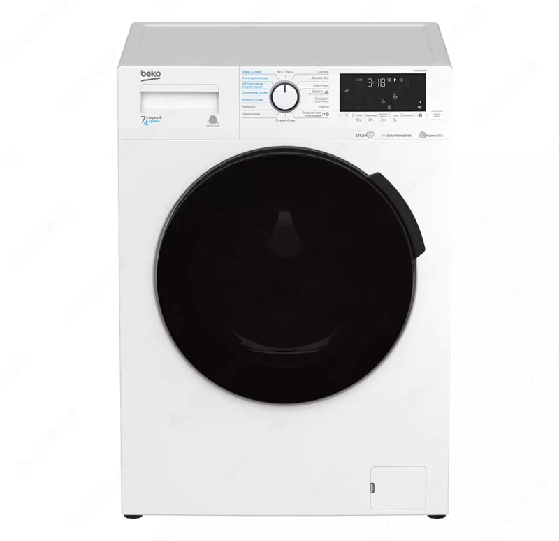 Стиральная машина BEKO WDB7425R2W 7 кг/4 кг
