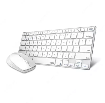 Sichqoncha klaviatura Rapoo 9000M White
