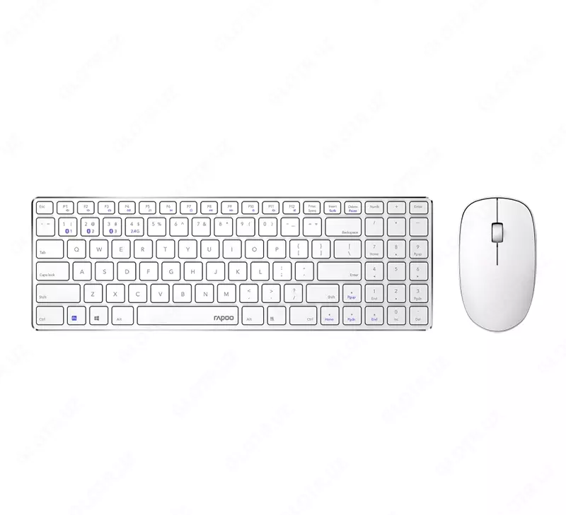 Клавиатура с мышью Rapoo 9320M White