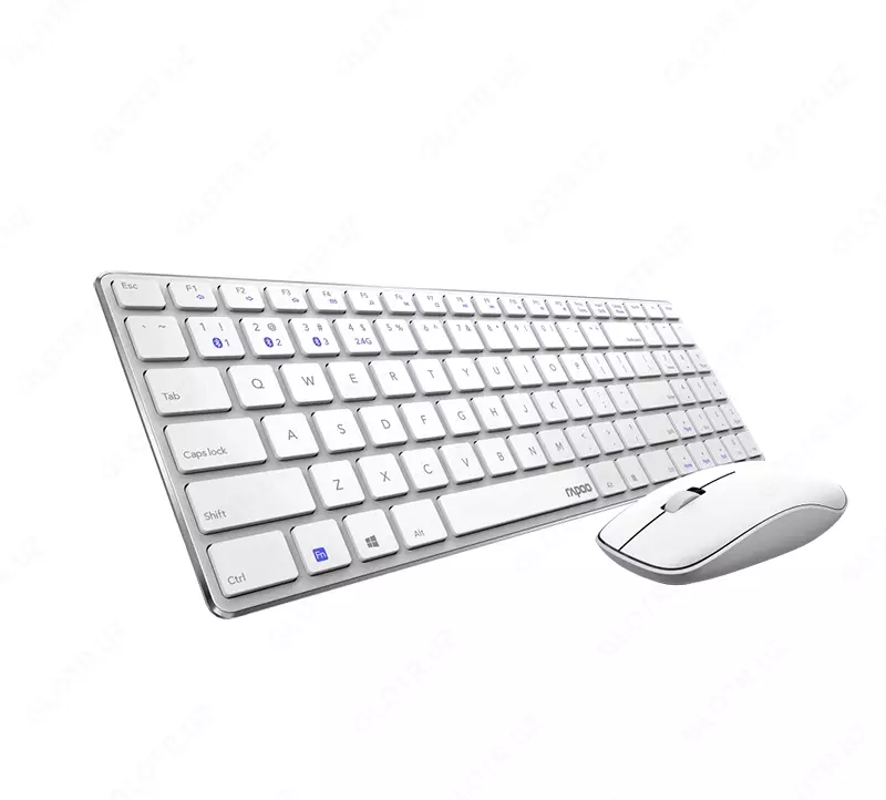 Клавиатура с мышью Rapoo 9320M White