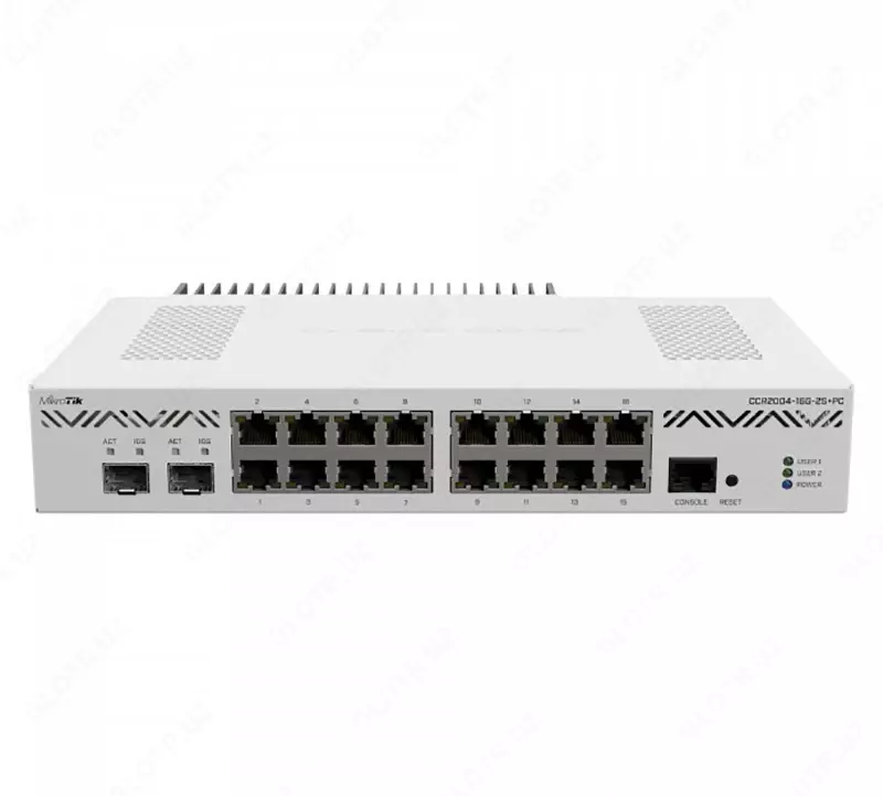 Маршрутизатор MikroTik CCR2004-16G-2S+PC
