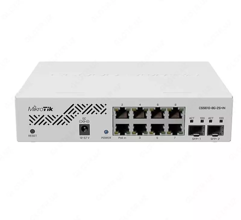 Коммутатор Mikrotik CSS610-8G-2S+IN