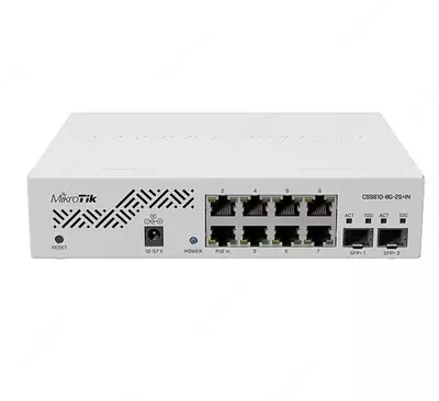 Коммутатор Mikrotik CSS610-8G-2S+IN