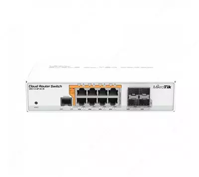 Коммутатор Mikrotik CRS112-8P-4S-IN