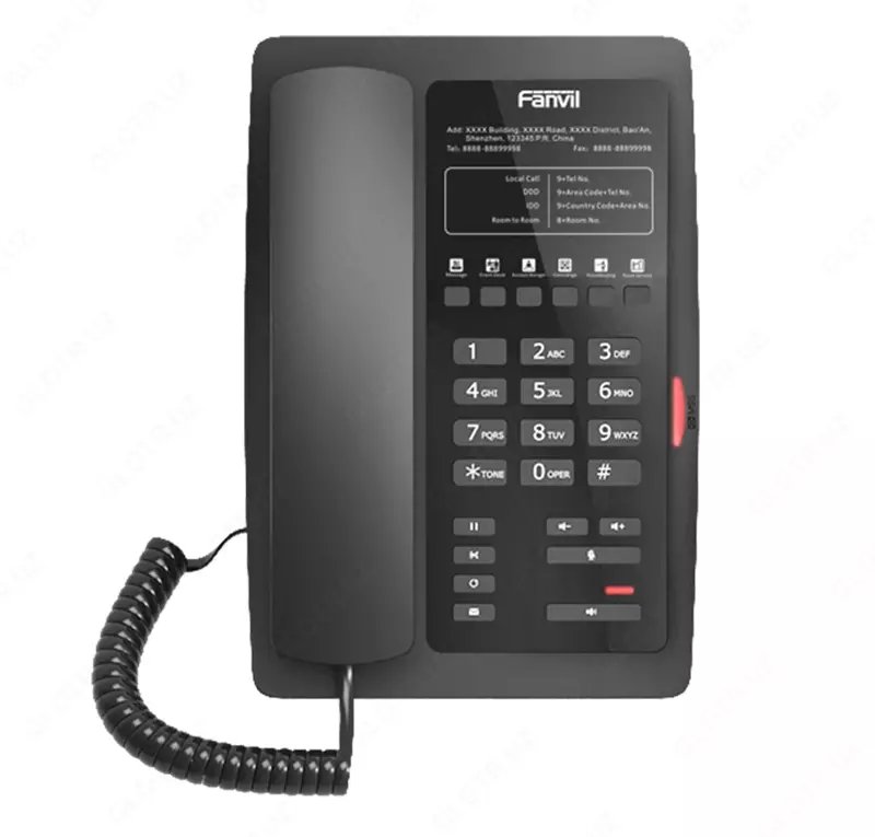 IP-telefoni Fanvil H3 Black