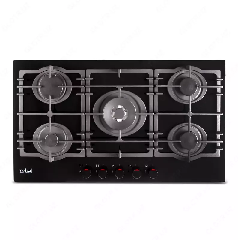 Artel Art-9050G Qora oshxona ustki gaz plitasi