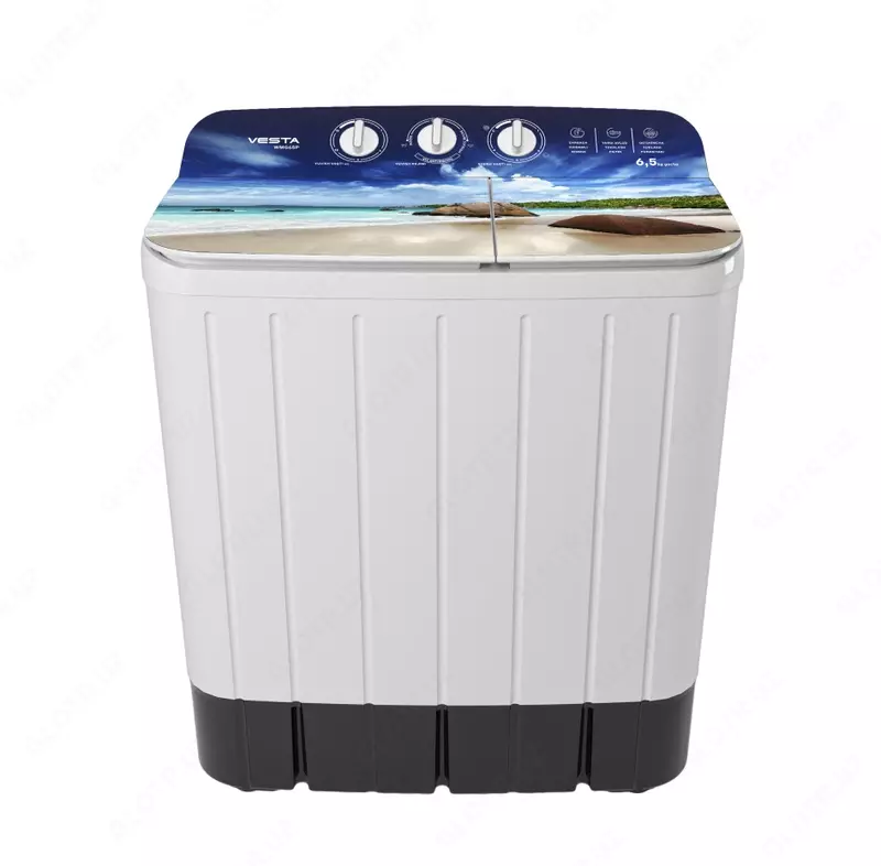 Полуавтоматическая стиральная машина VESTA WMG65P Water 01 Local
