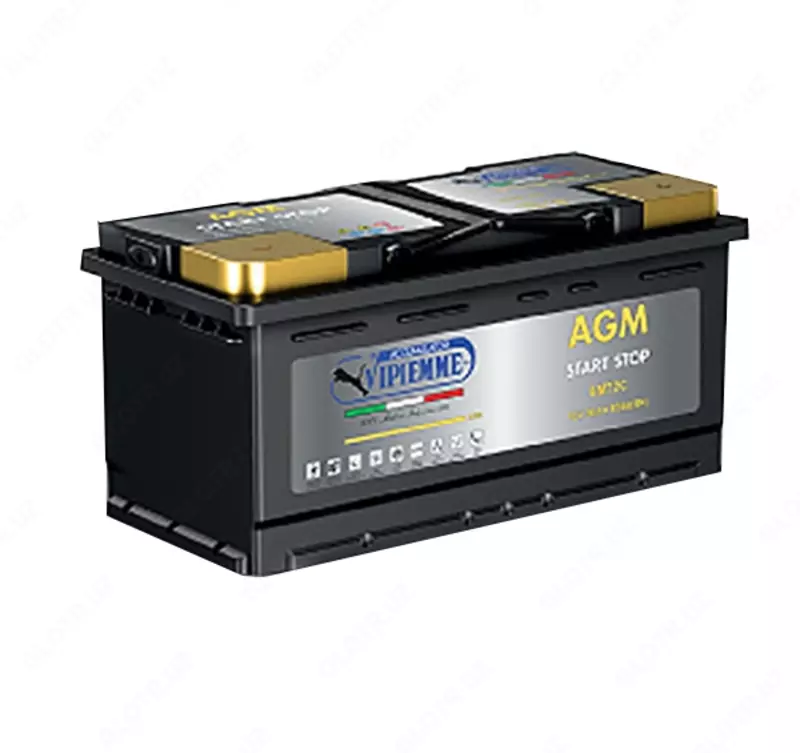 Аккумулятор для авто VIPIEMME AGM 12V95AH (353х175х190) (-+) Е BM72C (Италия)