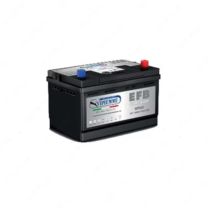 Avtomobil uchun qayta zaryadlanuvchi batareya VIPIEMME EFB D31 12V100AH (306х173х225) (-+) Е BF96C (Italiya)
