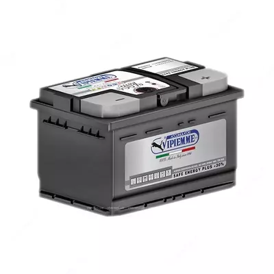 Аккумулятор для авто VIPIEMME SAFE ENERGY PLUS 12V80AH (278х175х190) (-+) Е B862C (Италия)