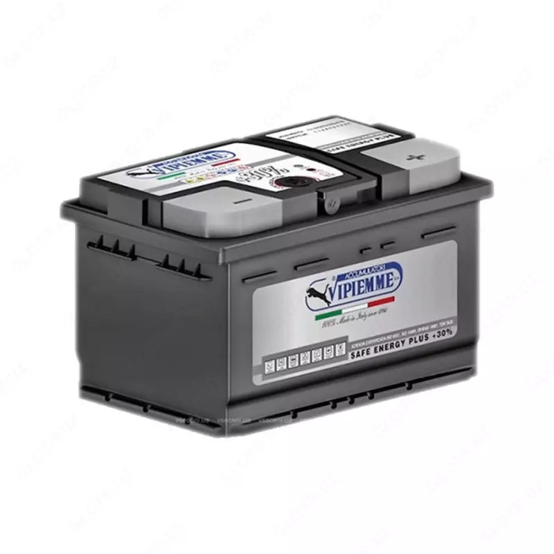 Аккумулятор для авто VIPIEMME SAFE ENERGY PLUS 12V80AH (278х175х190) (-+) Е B862C (Италия)