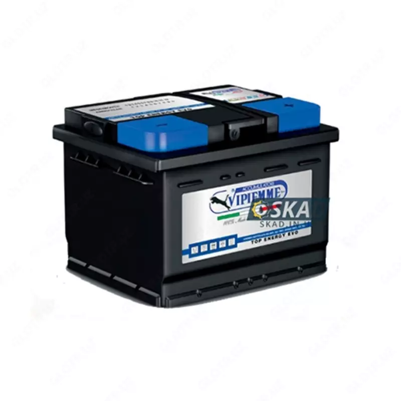 Avtomobil uchun qayta zaryadlanuvchi batareya VIPIEMME SAFE TOP ENERGY EVO 12V50AH (207х175х190) (-+) Е B030C (Italiya)