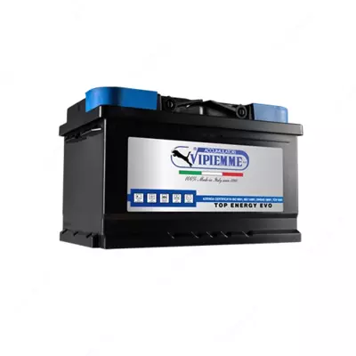 Аккумулятор для авто VIPIEMME TOP ENERGY EVO 12V75AH (278х175х190) (+-) R B013C (Италия)
