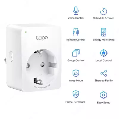 Smart soket TP-link Tapo P110 (4-pack)