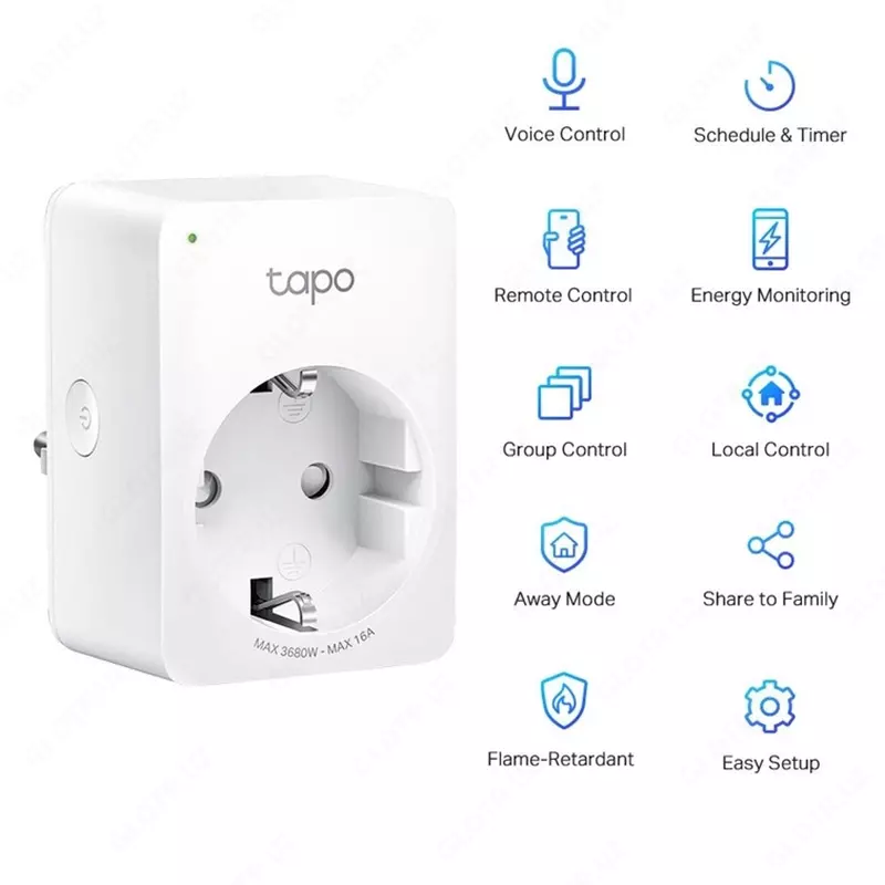 Умная розетка TP-link Tapo P110 (4-pack)