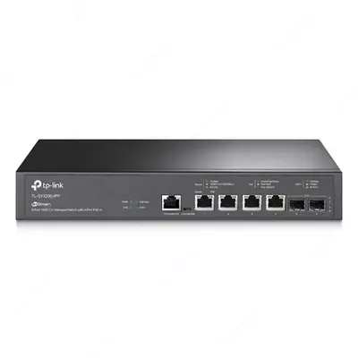 Коммутатор TP-LINK TL-SX3206HPP 4-Port 10GBase-T and 2-Port 10GE SFP+ L2+