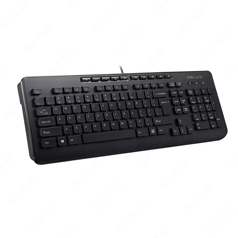 Проводная клавиатура Delux OM-02U