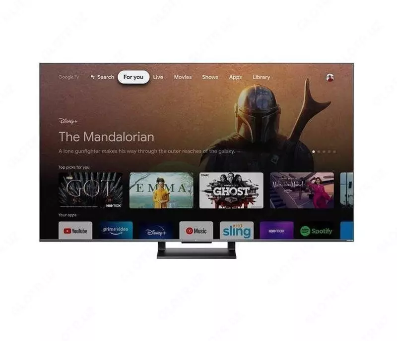 Телевизор TCL 65C745 UHD SMART Google TV 65"