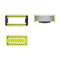 Tana mahkamlagichlari bo'lgan pichoqlar Philips OneBlade Face + Body QP610