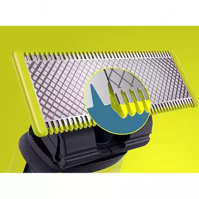 Tana mahkamlagichlari bo'lgan pichoqlar Philips OneBlade QP620