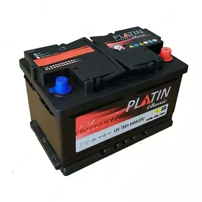 Avtomobil uchun batareya PLATIN 12v72 Start-Stop (Turkiya)