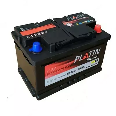 Аккумулятор для авто PLATIN 12v75 (Турция)