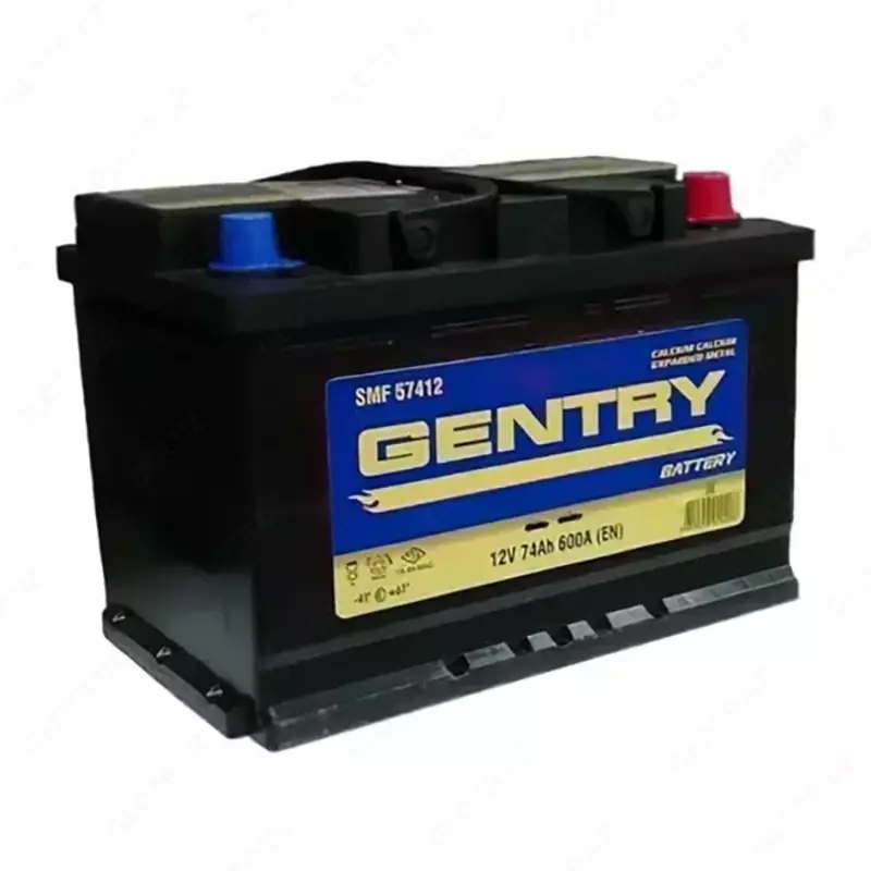 Аккумулятор для авто GENTRY 12v75 (Турция)