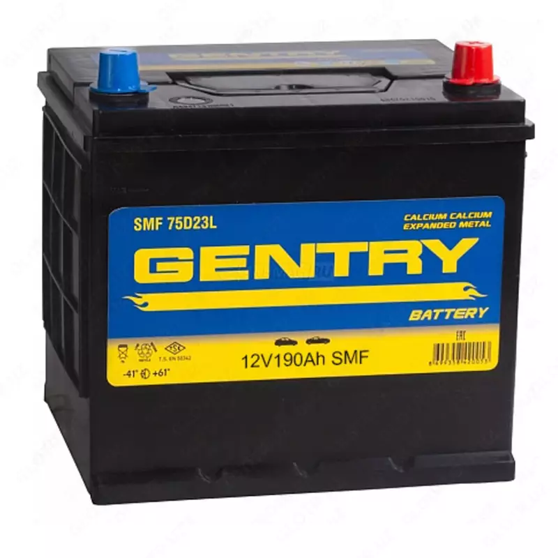 Аккумулятор для авто GENTRY 12v190 (Турция)
