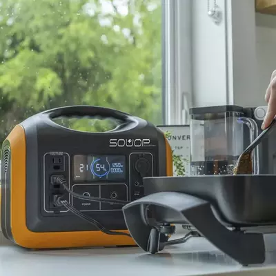 Портативная электростанция 600W