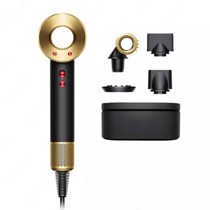 Фен-стайлер Dyson Supersonic HD15 gift box CN Onyx gold