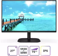Монитор AOC 27" 27B2H LED Monitor IPS 75Hz 4mc FHD (1920х1080)VGA HDMI Только в розницу