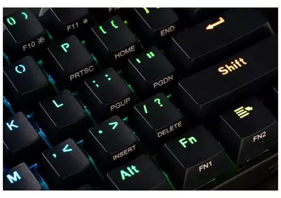 Беспроводная механическая клавиатура для компьютера Redragon Draconic RGB Black