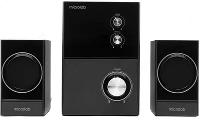 Колонки с сабвуфером Microlab M-223 акустическая стерео система