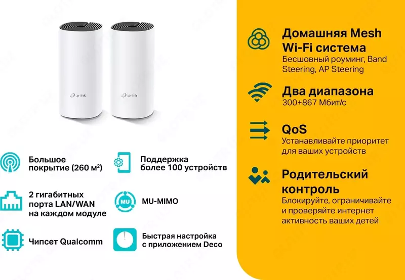 MESH-система TP-LINK Deco M4 (2-pack)