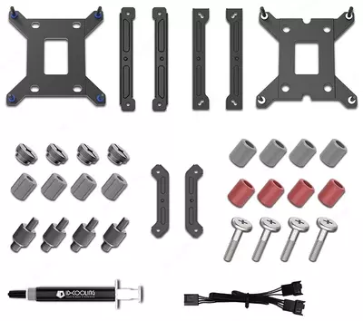 Жидкостное охлаждение для процессора ID-COOLING DASHFLOW 240 BASIC BLACK