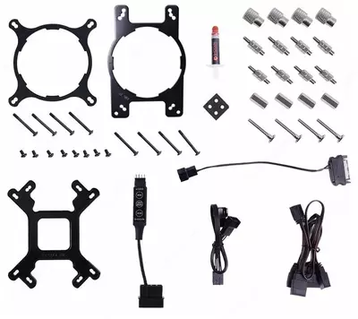 Жидкостное охлаждение для процессора ID-COOLING AURAFLOW X 240