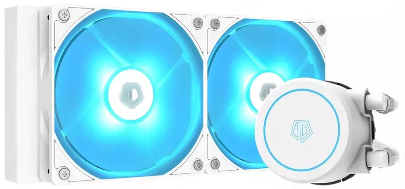 Жидкостное охлаждение для процессора ID-COOLING AuraFlow X 240 Snow