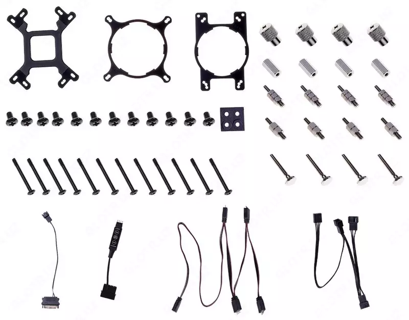Markaziy protsessor uchun suyuqlik sovutish tizimi ID-COOLING AURAFLOW X 360