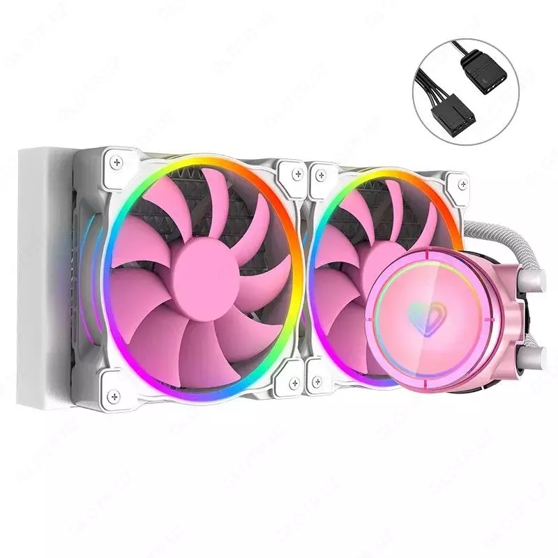 Жидкостное охлаждение для процессора ID-COOLING PINKFLOW 240 ARGB