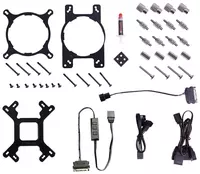 Жидкостное охлаждение для процессора ID-COOLING ZoomFlow 240X SNOW Mytech.uz
