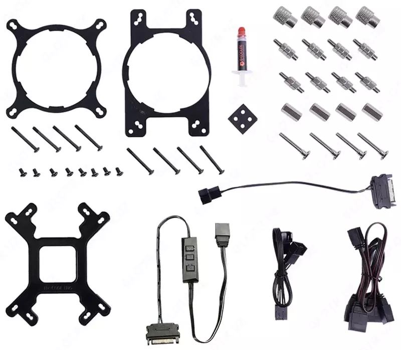 Жидкостное охлаждение для процессора ID-COOLING ZoomFlow 240X SNOW
