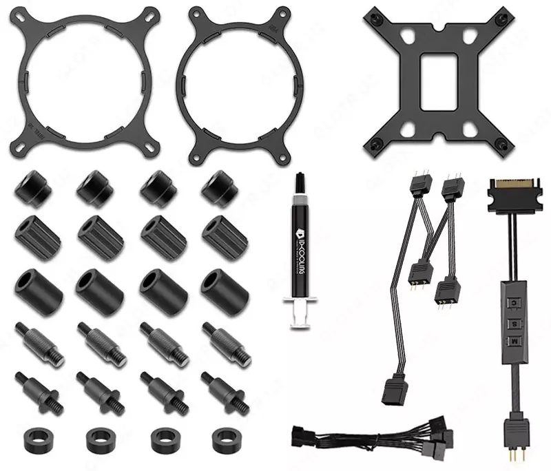 Жидкостное охлаждение для процессора ID-COOLING ZOOMFLOW 360XT SNOW