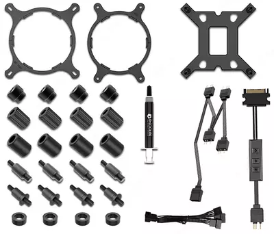 Markaziy protsessor uchun suyuqlik sovutish tizimi ID-COOLING ZOOMFLOW 360XT SNOW