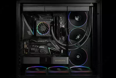 Жидкостное охлаждение для процессора ID-COOLING DashFlow 360 Basic Black